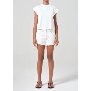 AGOLDE Repose Wash Denim Parker Vintage Cut-Off Jean Shorts Women's Size 30